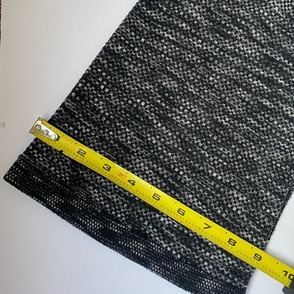 The Free People We the Free Sweater Women's Turtleneck XS Black-Gray Bell Sleeve - Picture 9 of 13